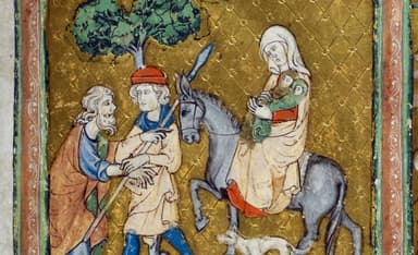 What’s a Virgin Mary-like Figure Doing in a Famous Medieval Haggadah?