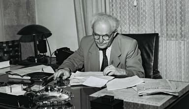How David Ben-Gurion Felt about the Size of the “Tablecloth”